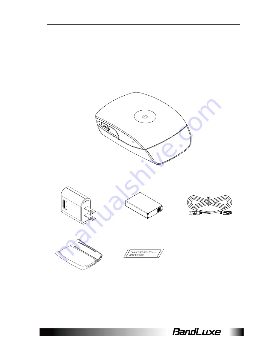 BandLuxe P530 Series Скачать руководство пользователя страница 5