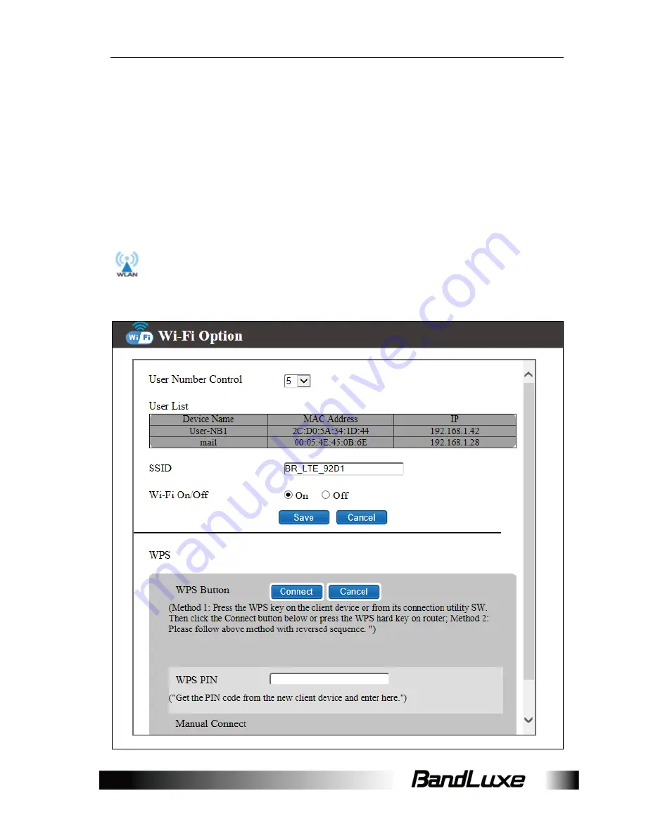 BandLuxe P530 Series User Manual Download Page 17