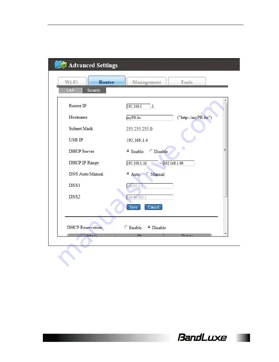 BandLuxe P530 Series User Manual Download Page 35