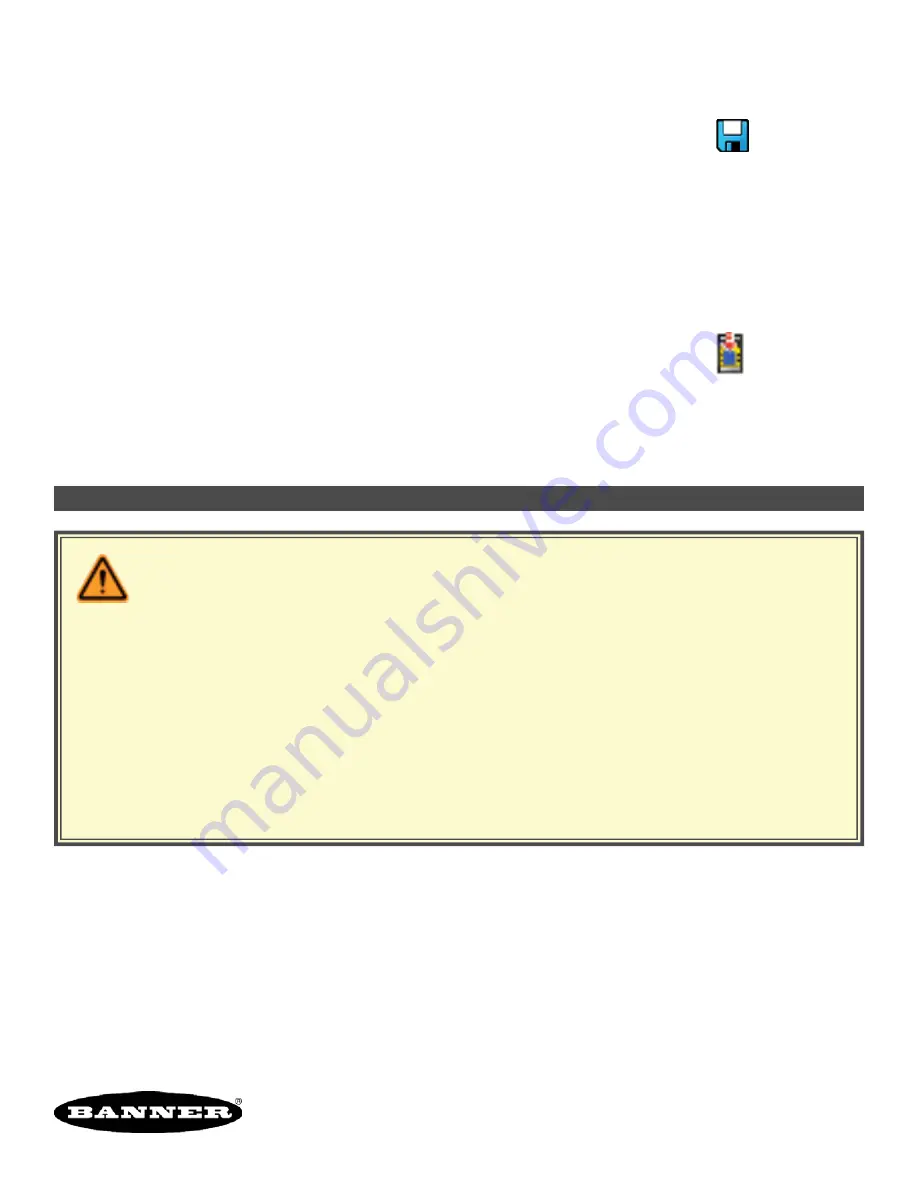 Banner XS26-2 Series Quick Start Manual Download Page 9