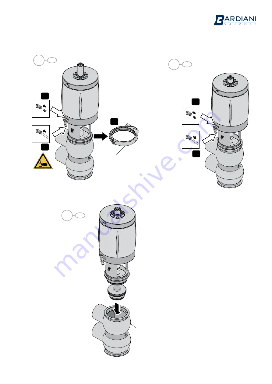 Bardiani Valvole BZAW3 Instruction, Use And Maintenance Manual Download Page 33