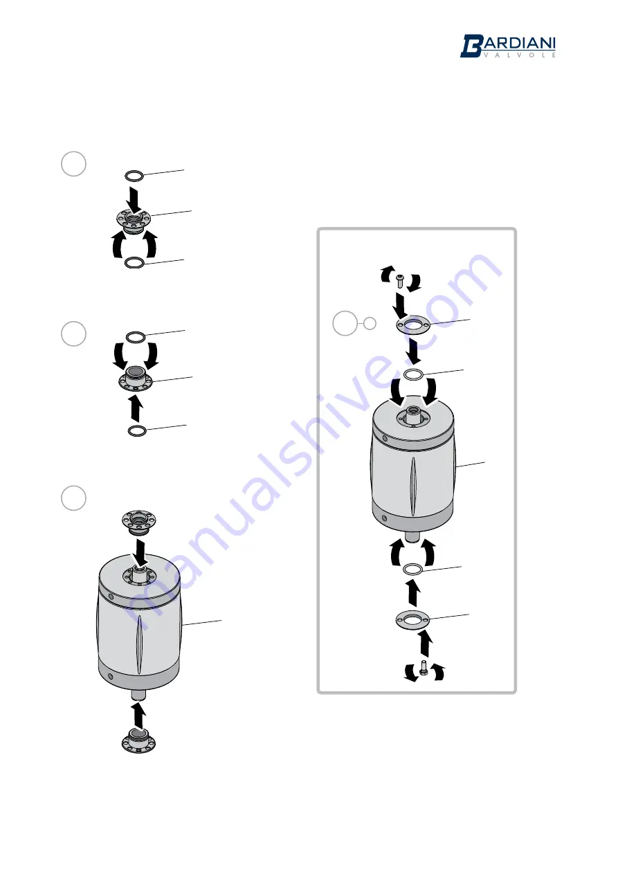 Bardiani Valvole BZAW3 Instruction, Use And Maintenance Manual Download Page 48