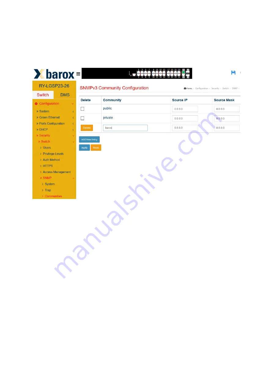 Barox L Series Operating Instructions Manual Download Page 52