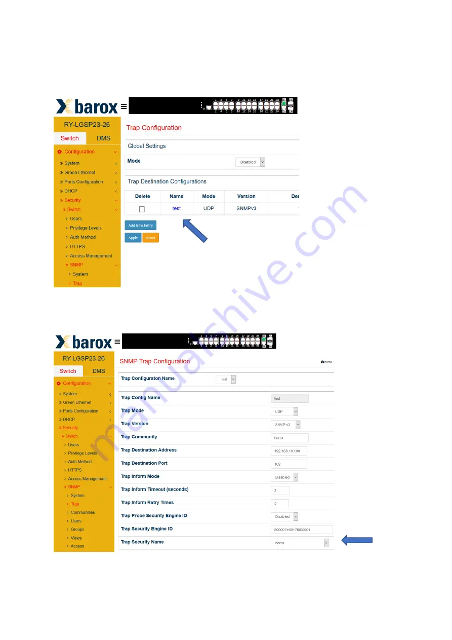 Barox L Series Operating Instructions Manual Download Page 57