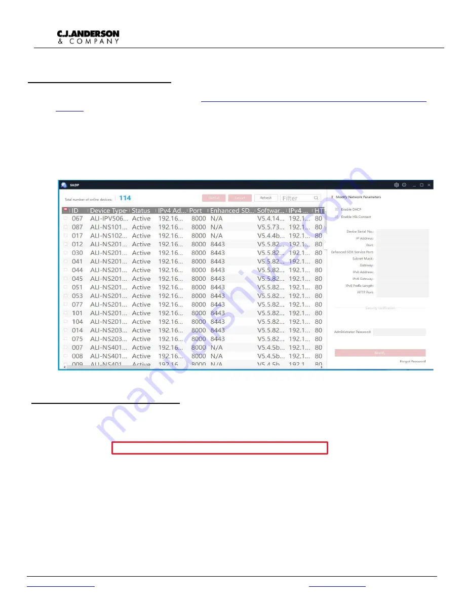 C.J. ANDERSON 636-701-SC-N7 User Manual And Quick Start Manual Download Page 5