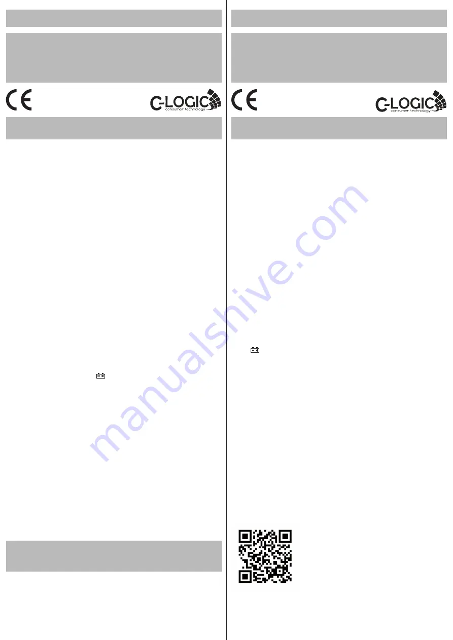 C-LOGIC 280 Скачать руководство пользователя страница 1