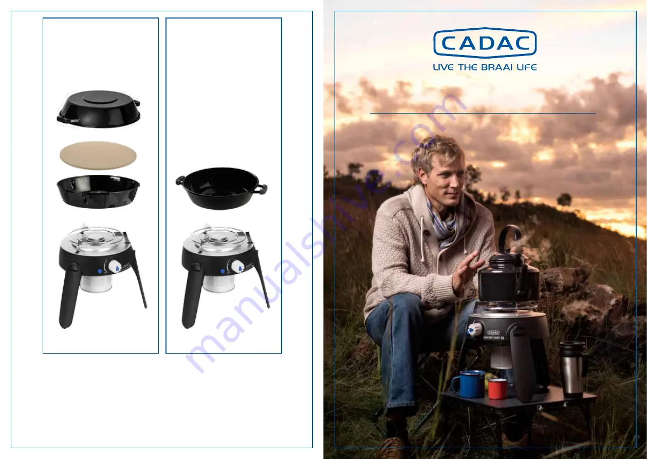 Cadac Safari Chef 2 Quick Manual Download Page 1