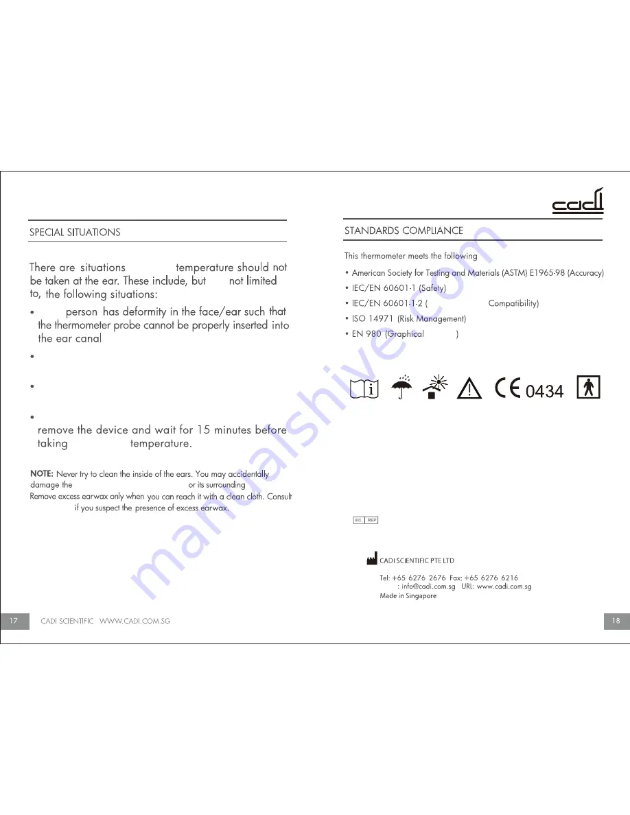 Cadi T560 User Manual Download Page 11