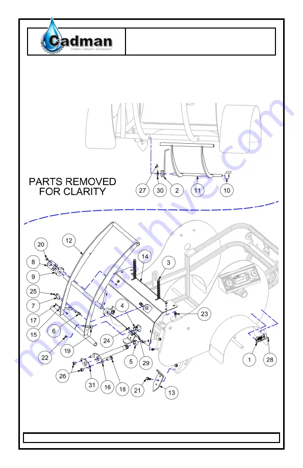 Cadman 1100 Operator'S Manual Download Page 36