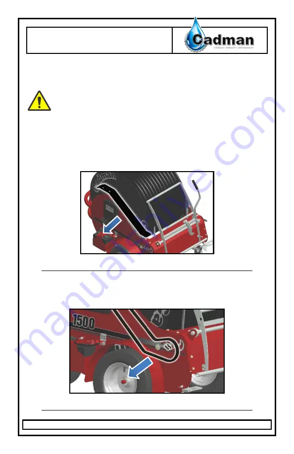 Cadman 1100 Operator'S Manual Download Page 61