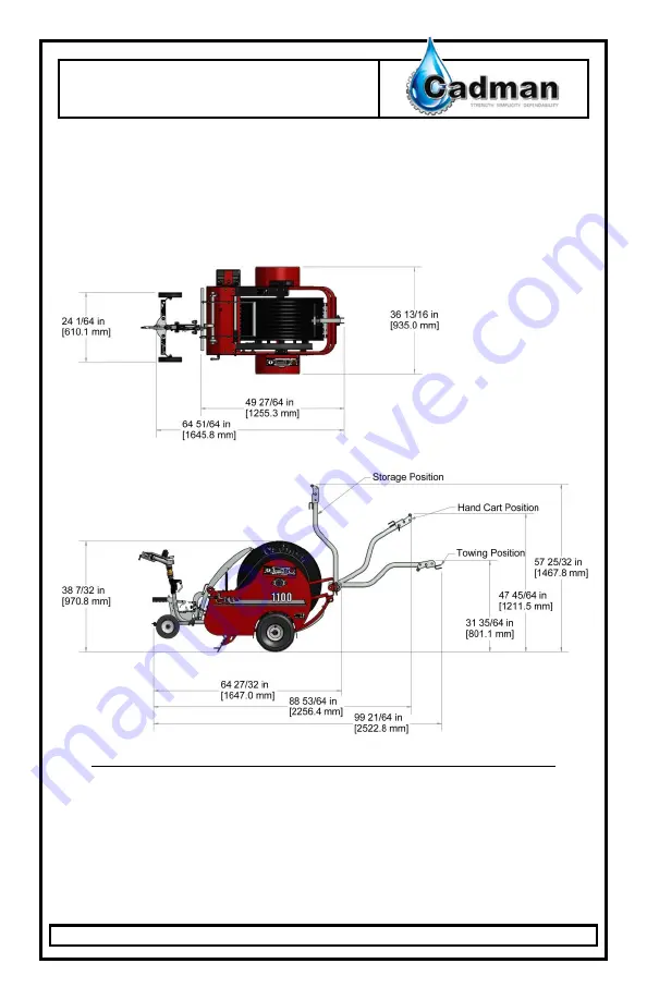 Cadman 1100 Operator'S Manual Download Page 65