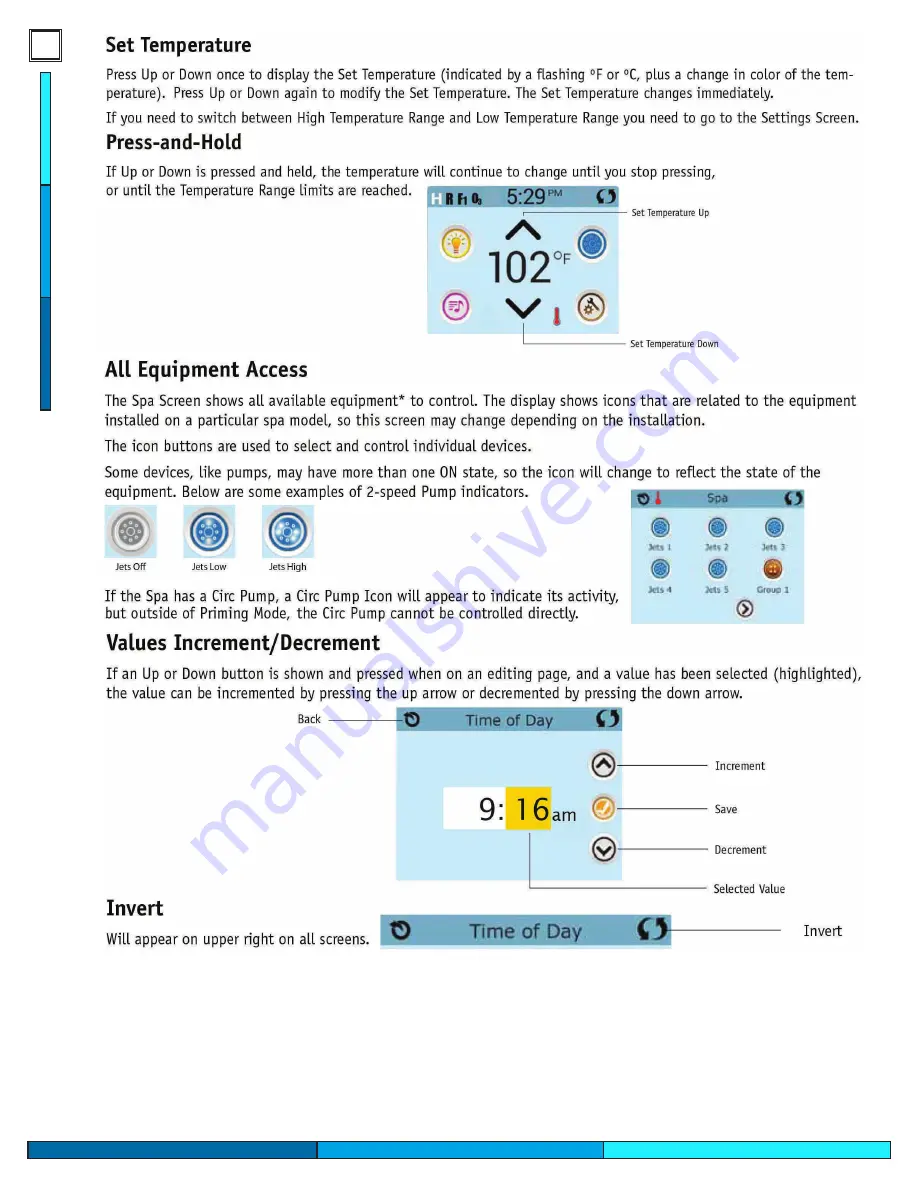 Cal Spas SWIM Owner'S Manual Download Page 16