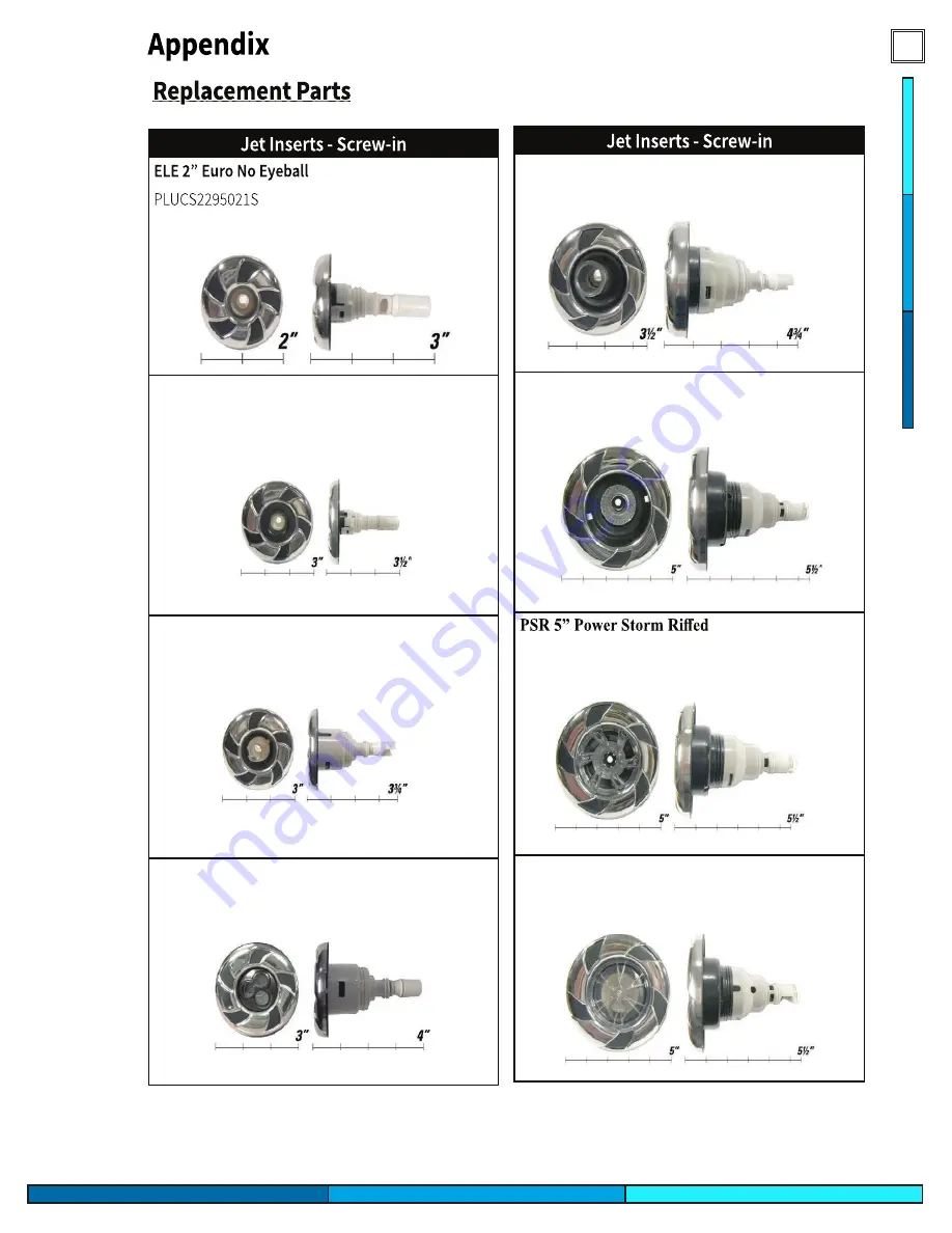 Cal Spas SWIM Owner'S Manual Download Page 77