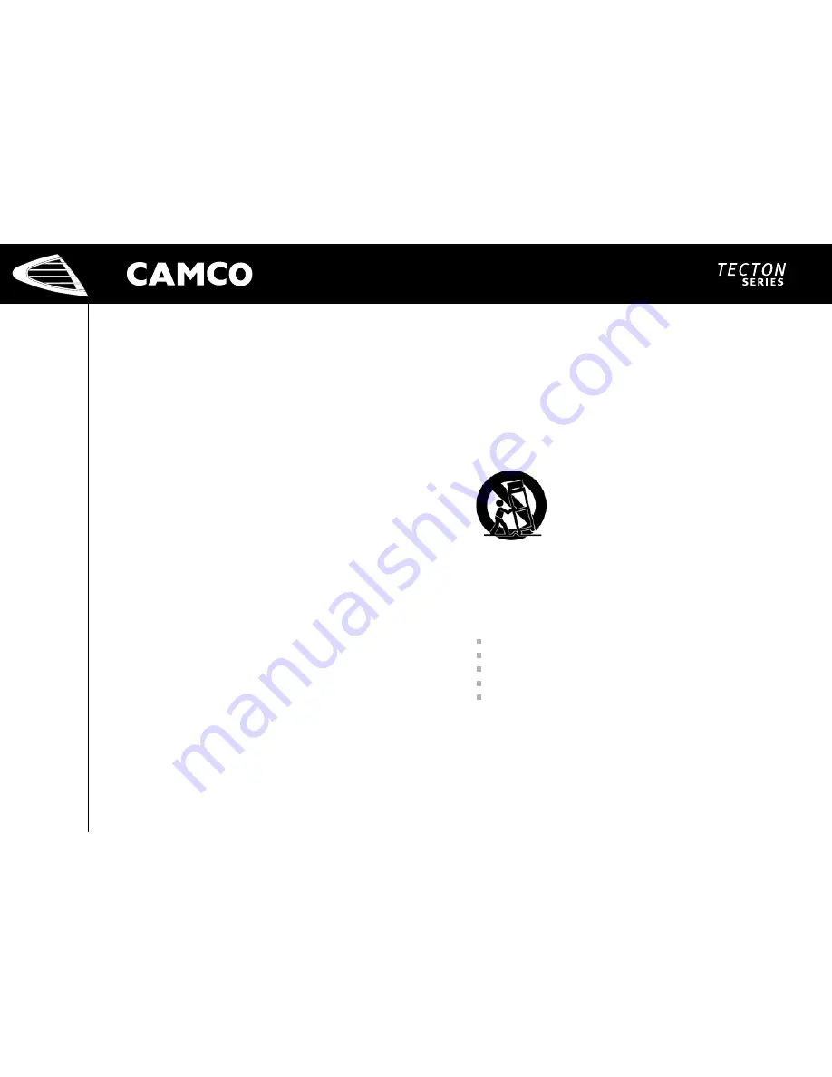 Camco P Series User Manual Download Page 4