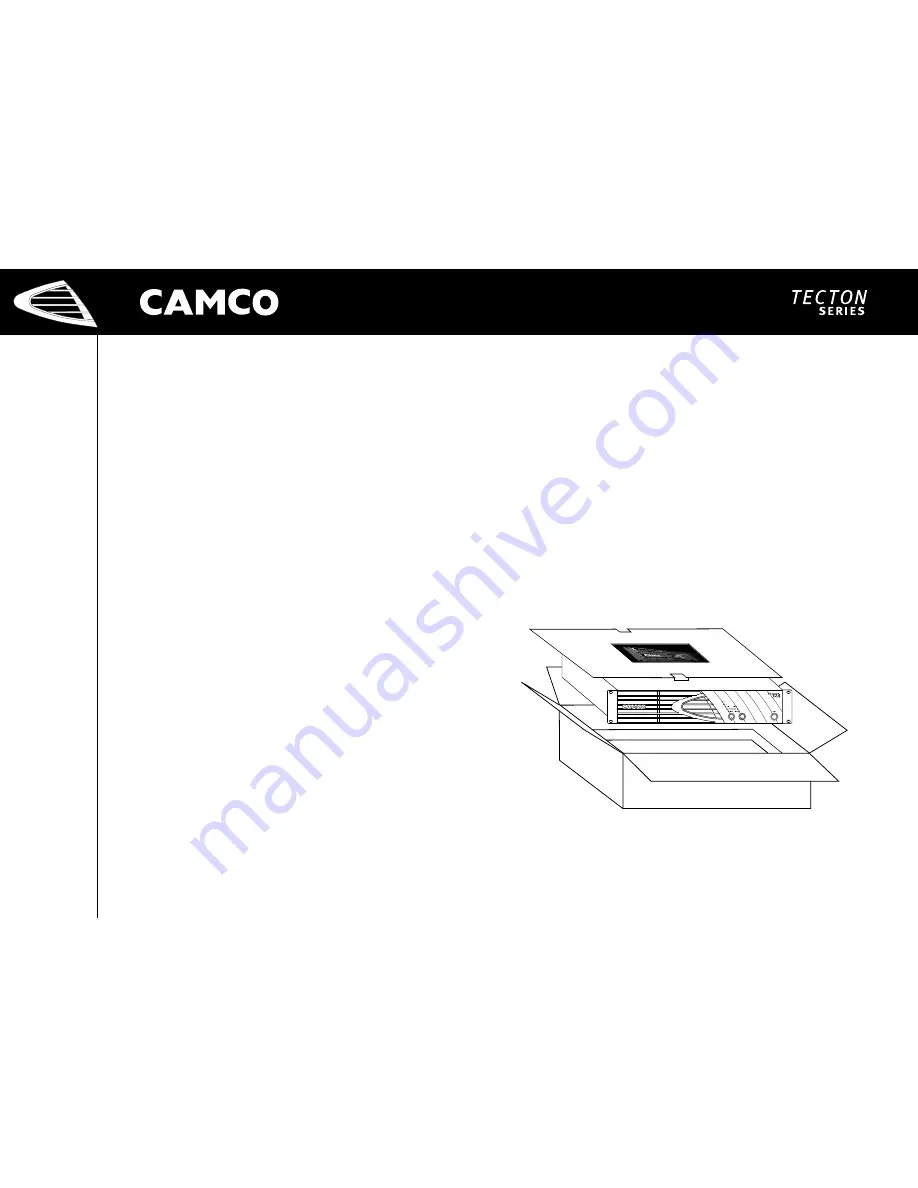 Camco P Series Скачать руководство пользователя страница 9