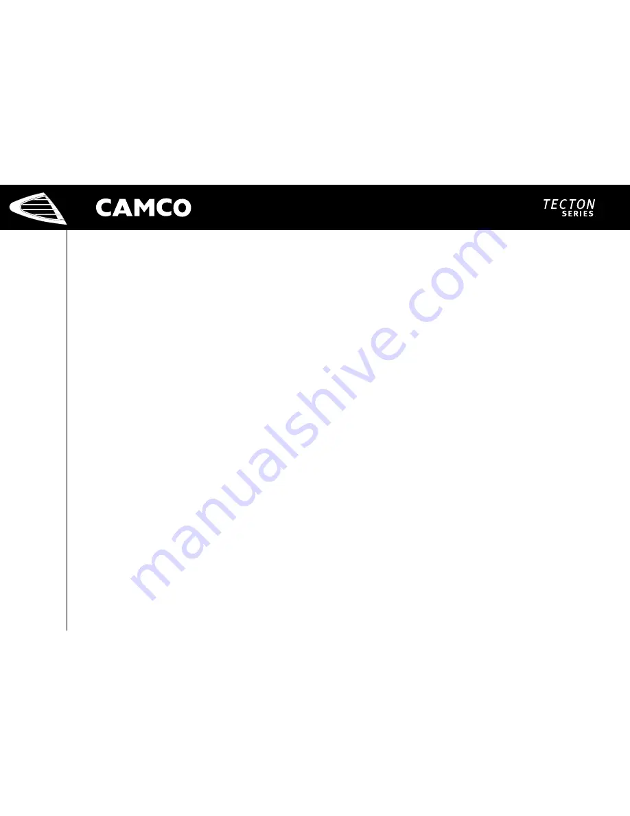 Camco P Series Скачать руководство пользователя страница 35