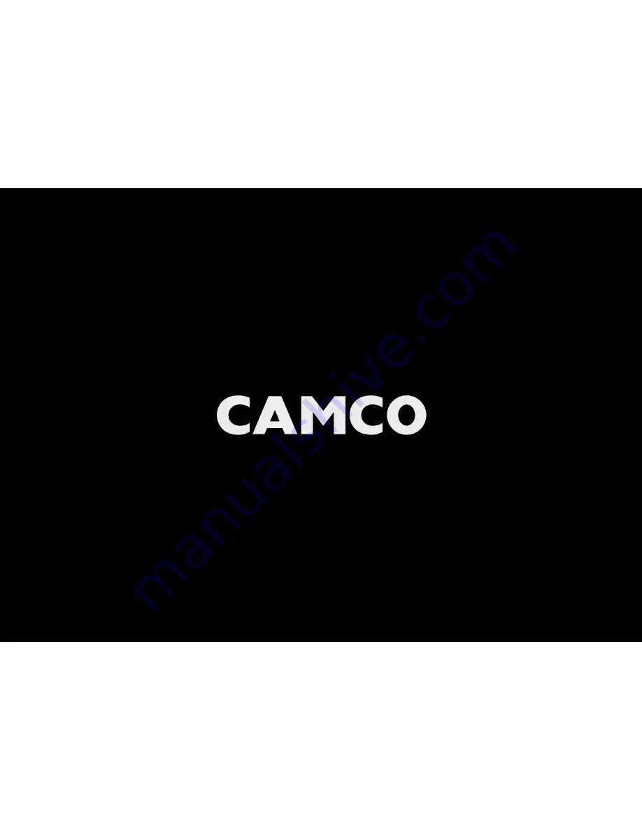 Camco P Series Скачать руководство пользователя страница 38