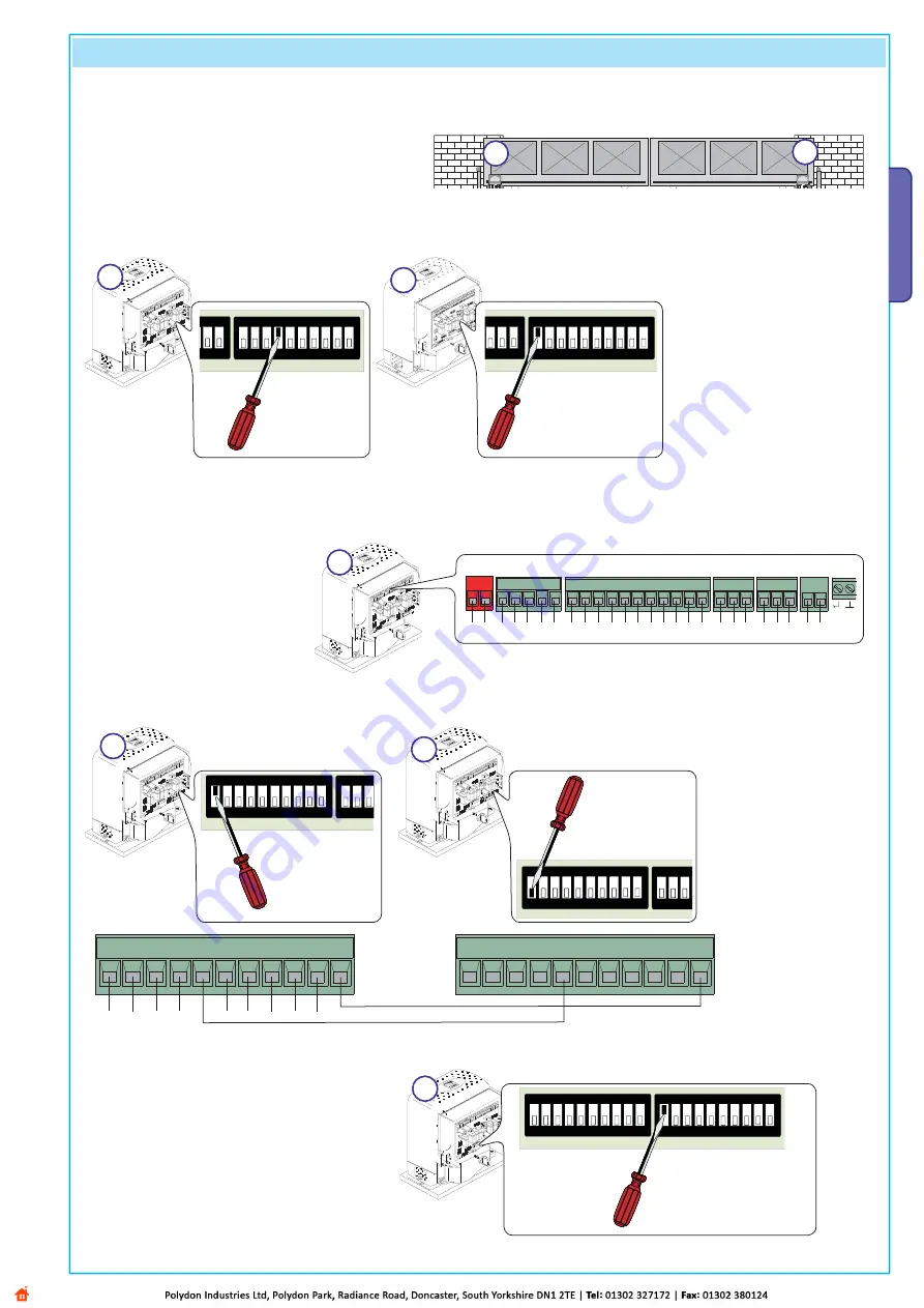 CAME BK 800 Installation Manual Download Page 17