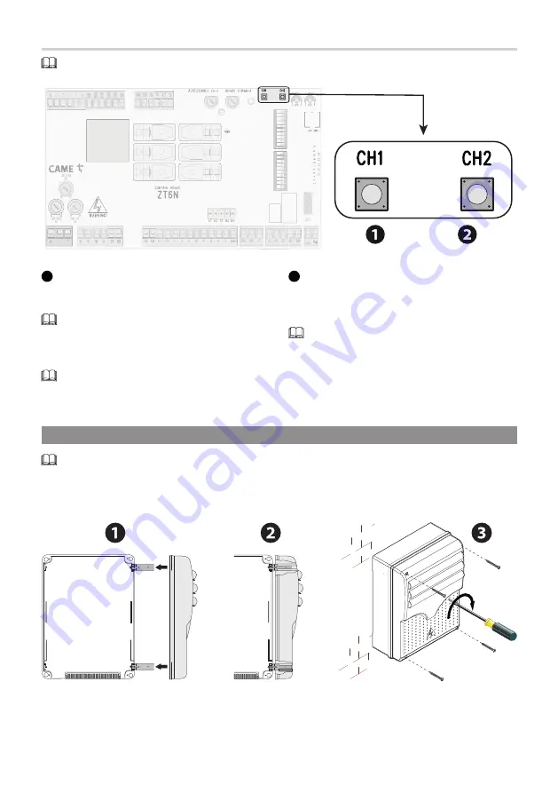 CAME T6N Manual Download Page 51