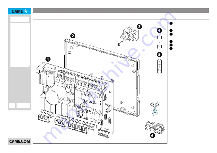 CAME ZLX24MA Manual Download Page 29