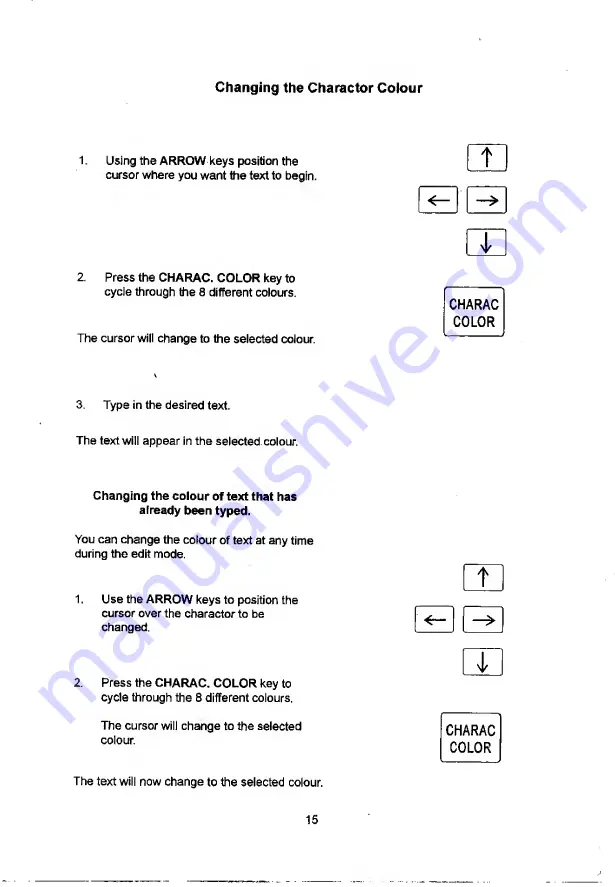 Camlink VISION 500 Instruction Manual Download Page 15