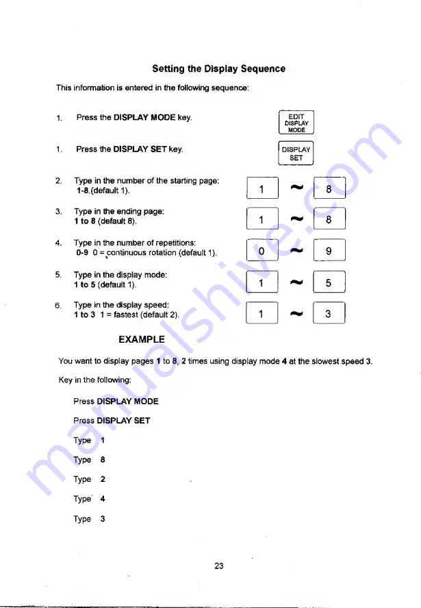 Camlink VISION 500 Instruction Manual Download Page 23