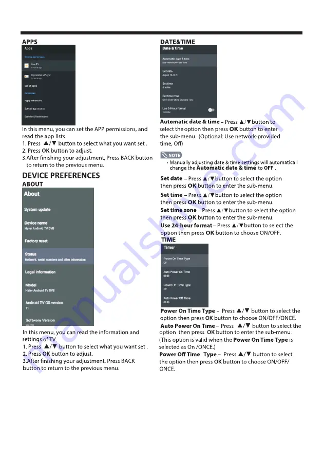 Candy C50K702AU Owner'S Manual Download Page 16