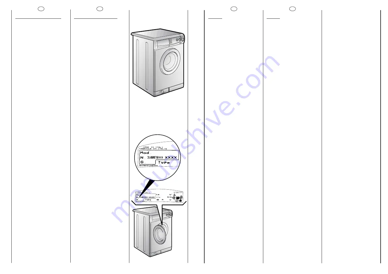 Candy CSBE 100 TV User Instructions Download Page 2