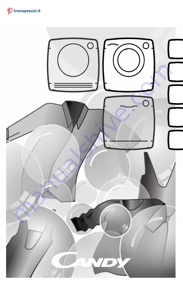 Candy Lavatrice RO 6106DWMC7/1-S Скачать руководство пользователя страница 1