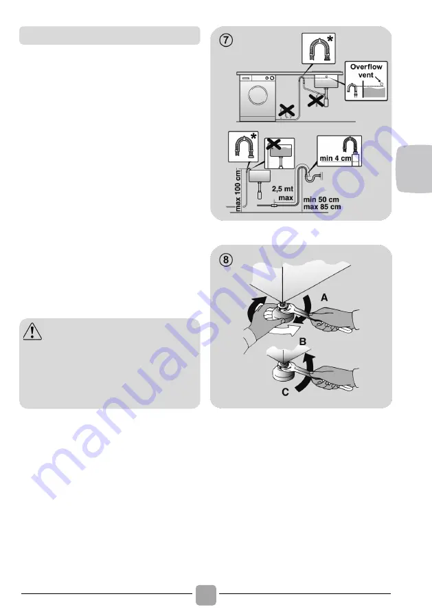 Candy RP4 476BWMR/1-S Manual Download Page 63