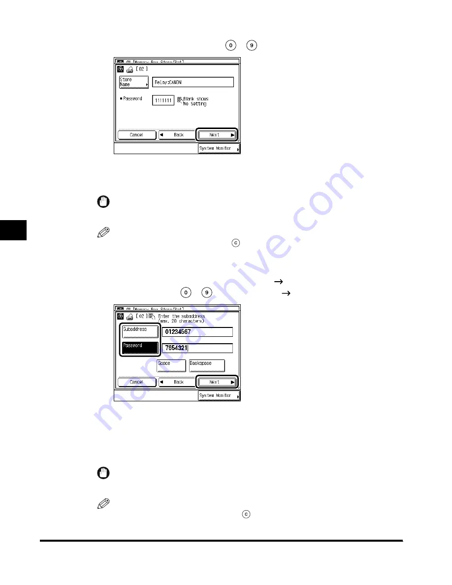 Canon 3300 Series Manual Download Page 166