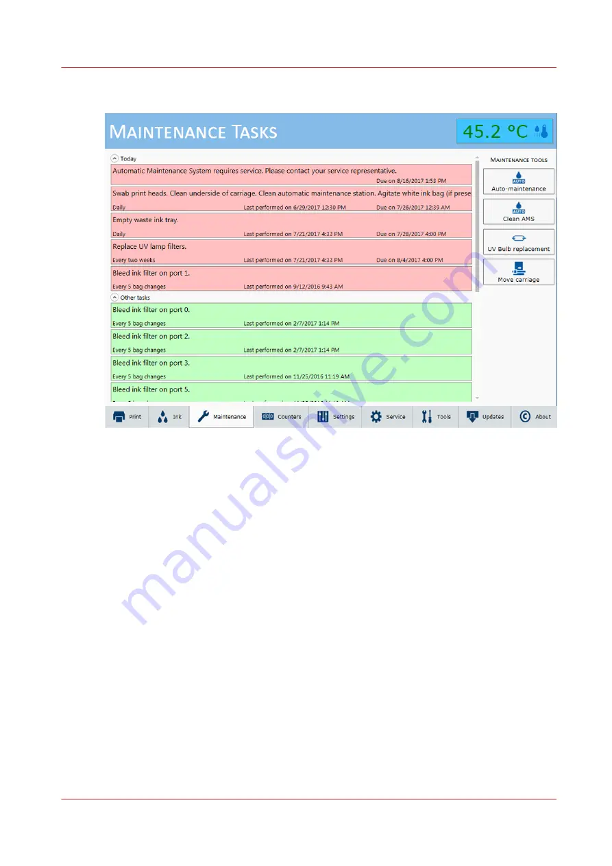 Canon Arizona 6100 XTHF Mark II Series User Manual Download Page 71