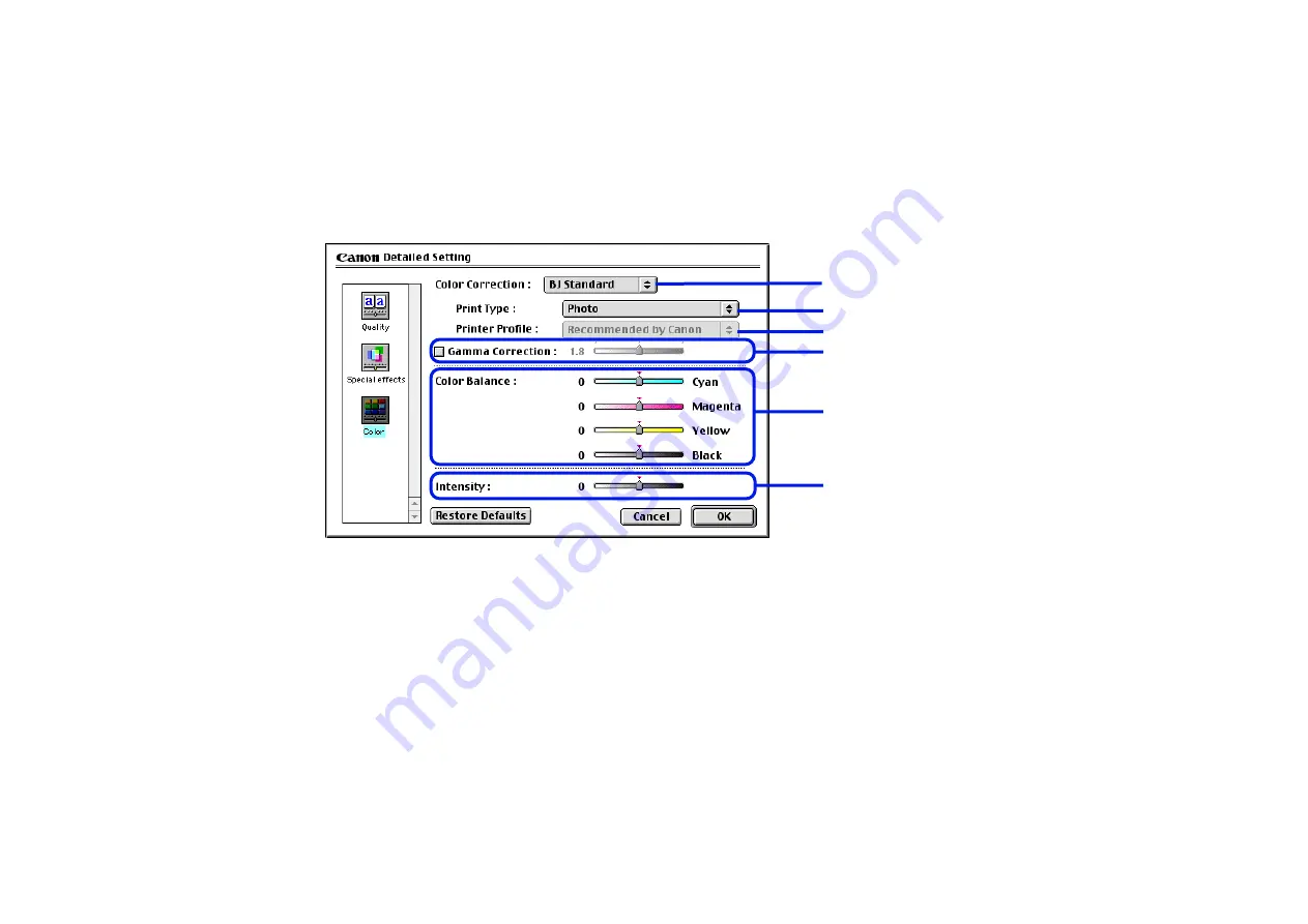 Canon BJC-S820D User Manual Download Page 50