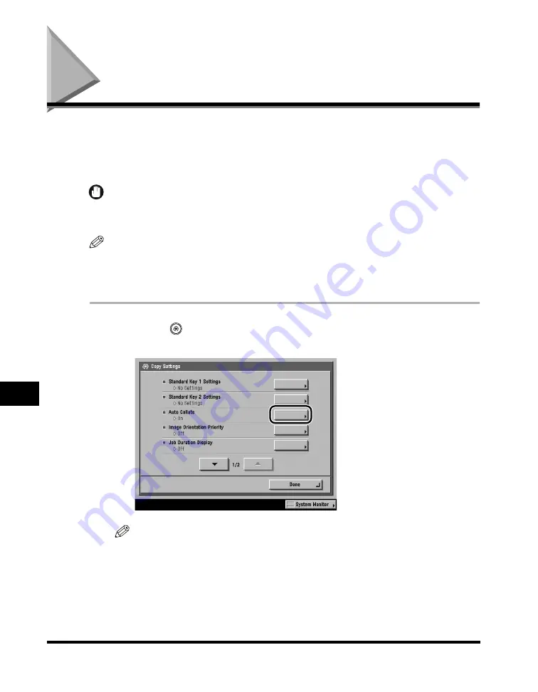 Canon C3220 Copying Manual Download Page 342