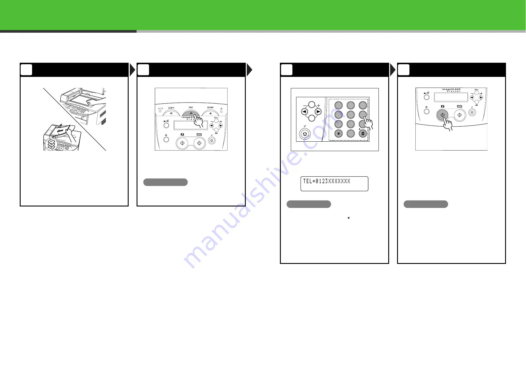 Canon Color imageCLASS MF8180c Starter Manual Download Page 20