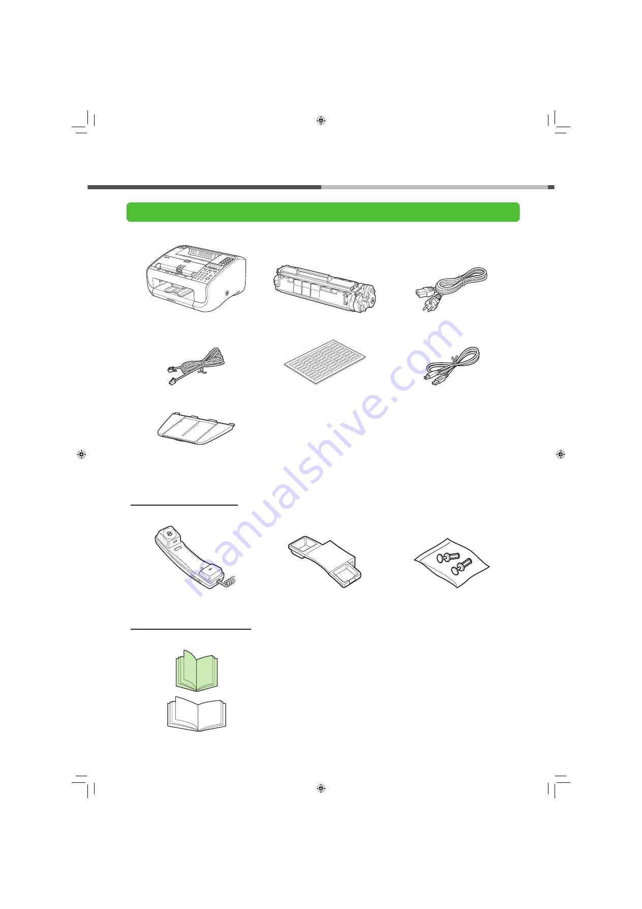 Canon FAX L160 Скачать руководство пользователя страница 6