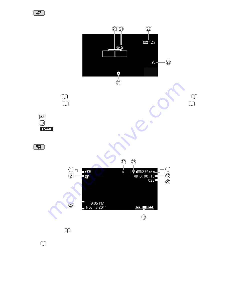 Canon FS400 Quick Manual Download Page 145