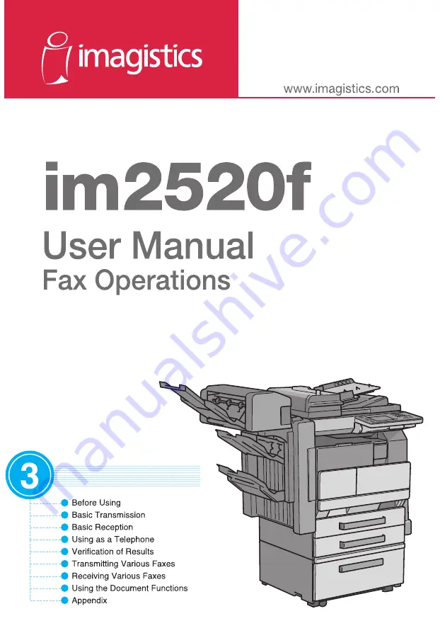 Canon im2520f Скачать руководство пользователя страница 1