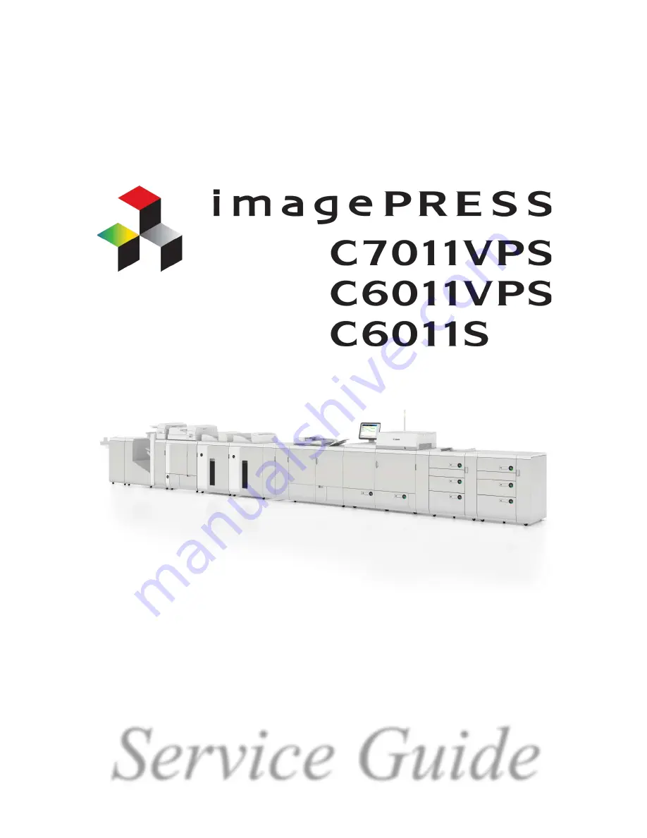 Canon imagePRESS C7011VPS series Скачать руководство пользователя страница 1