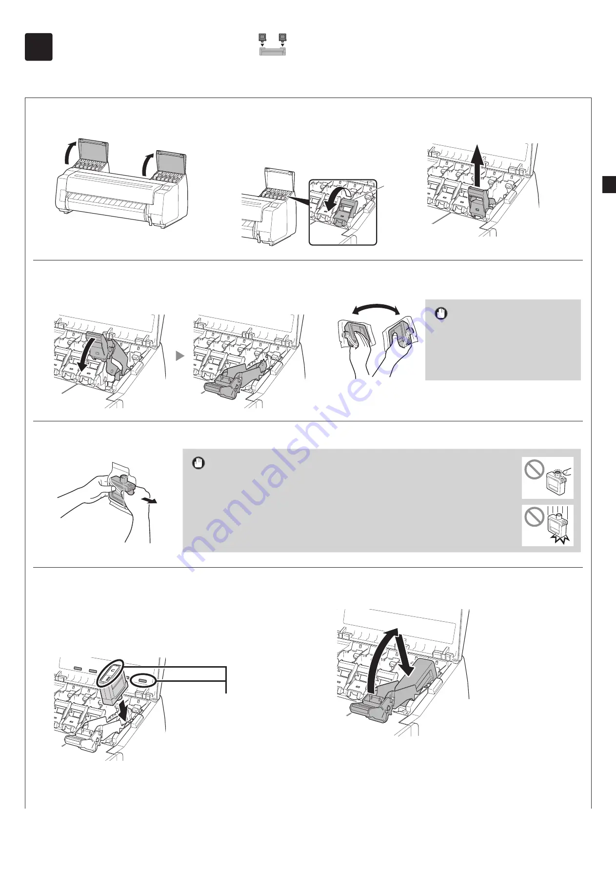 Canon imagePROGRAF GP-540 Setup Manual Download Page 9