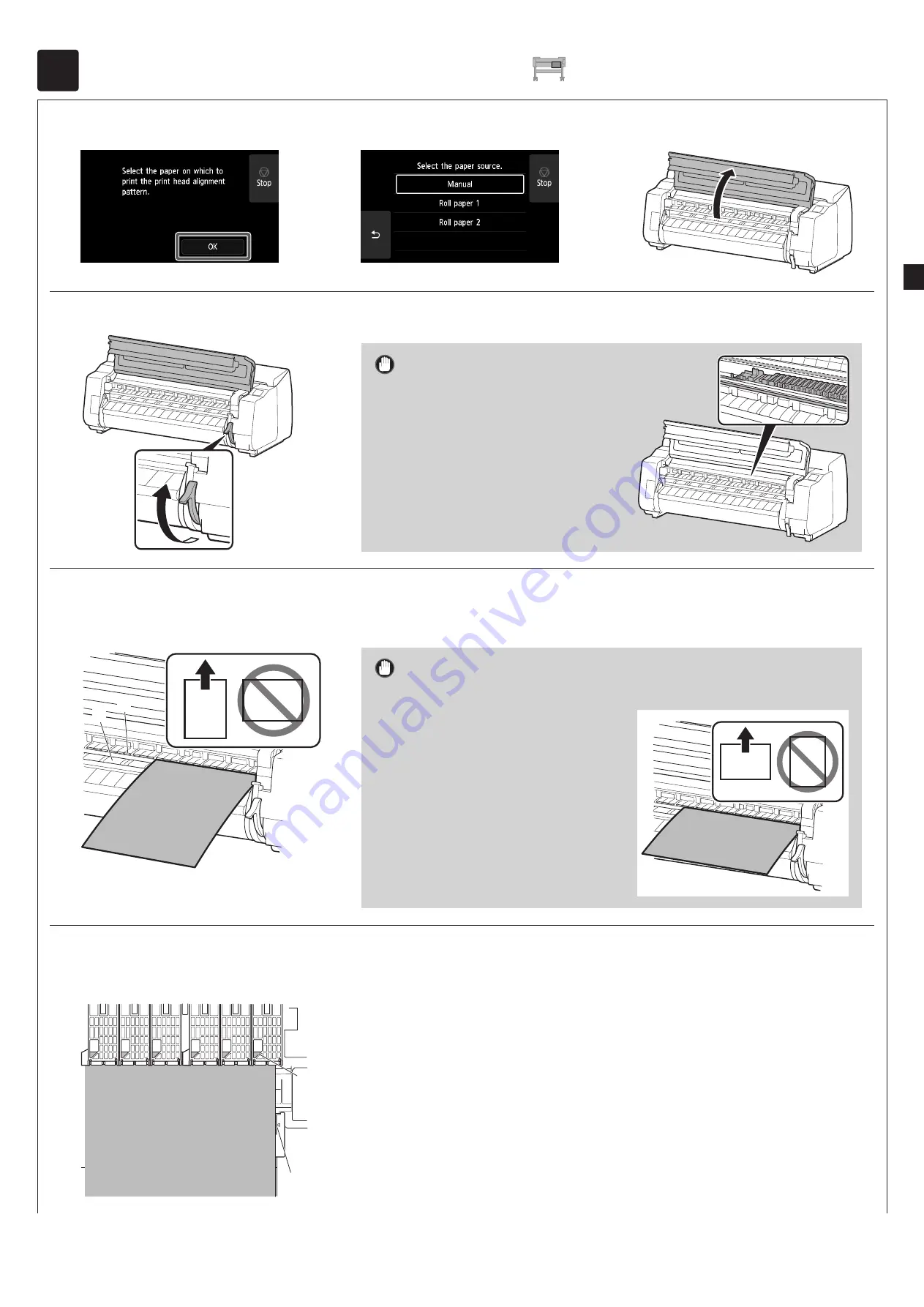 Canon imagePROGRAF GP-540 Setup Manual Download Page 13