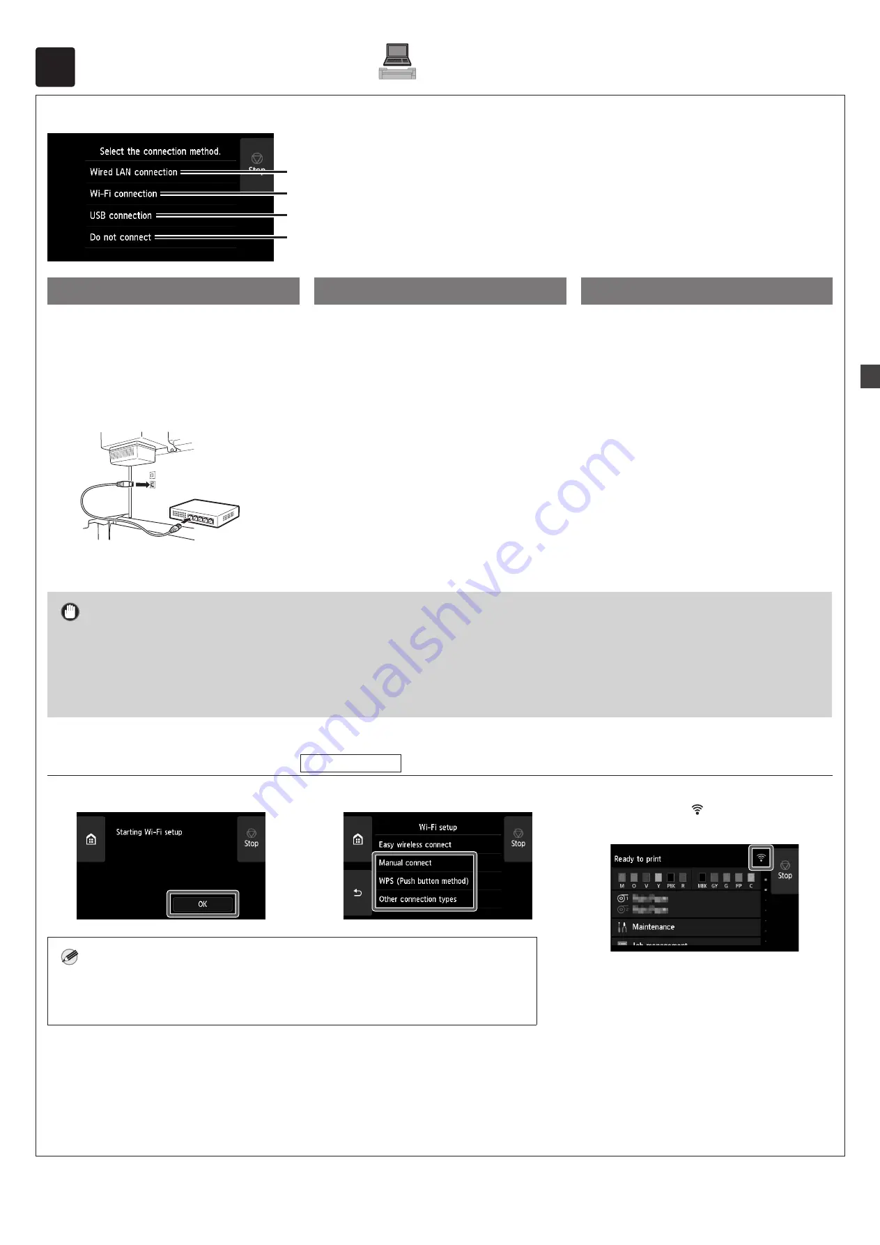 Canon imagePROGRAF GP-540 Setup Manual Download Page 31