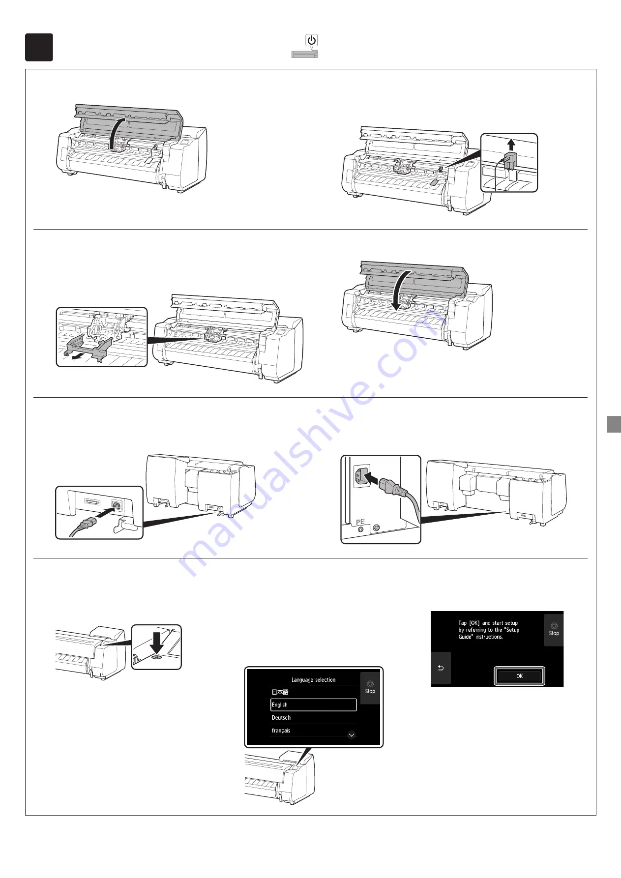 Canon imagePROGRAF TX-4100 Setup Manual Download Page 49