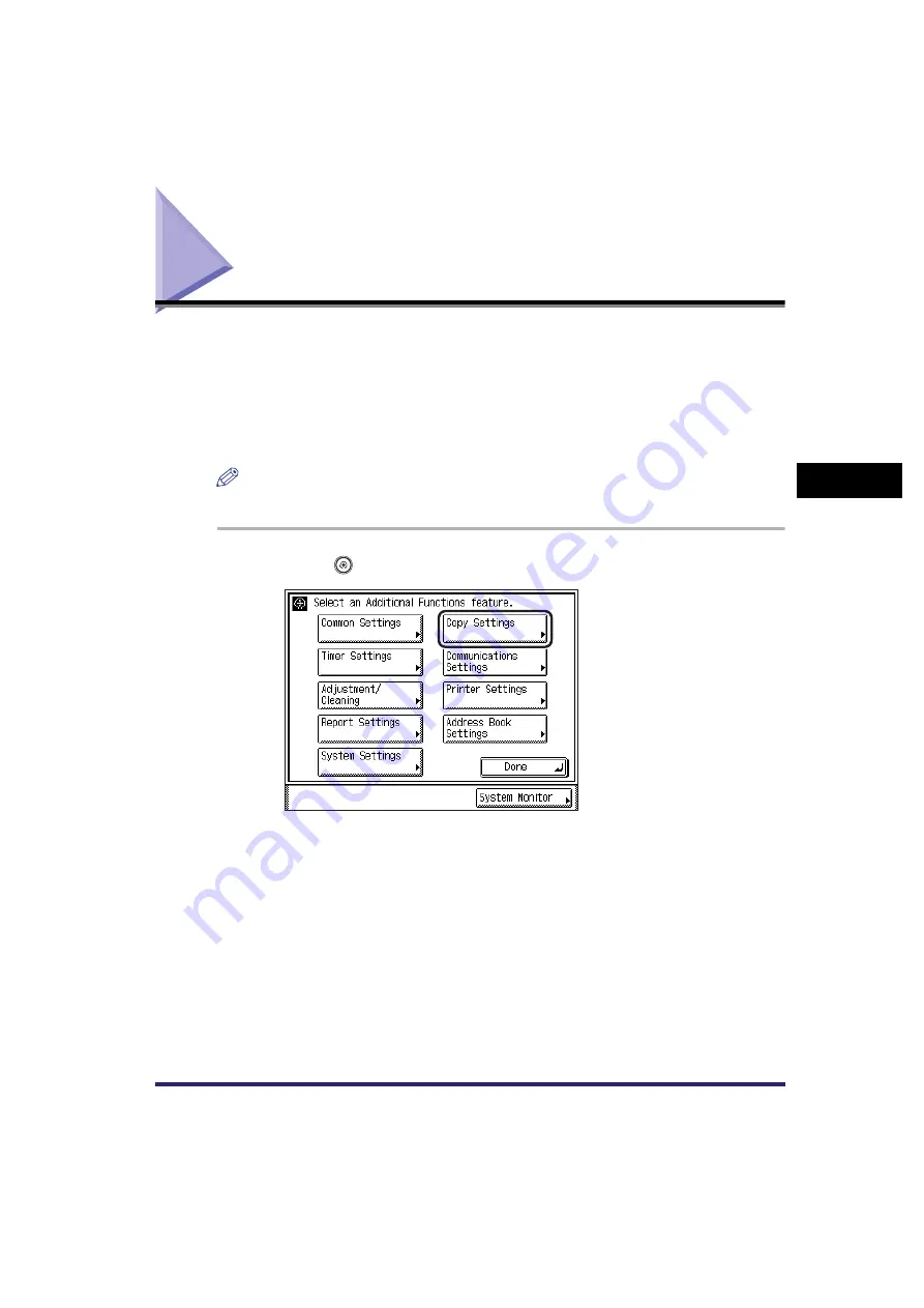 Canon ImageRunner 2030i Copying Manual Download Page 138