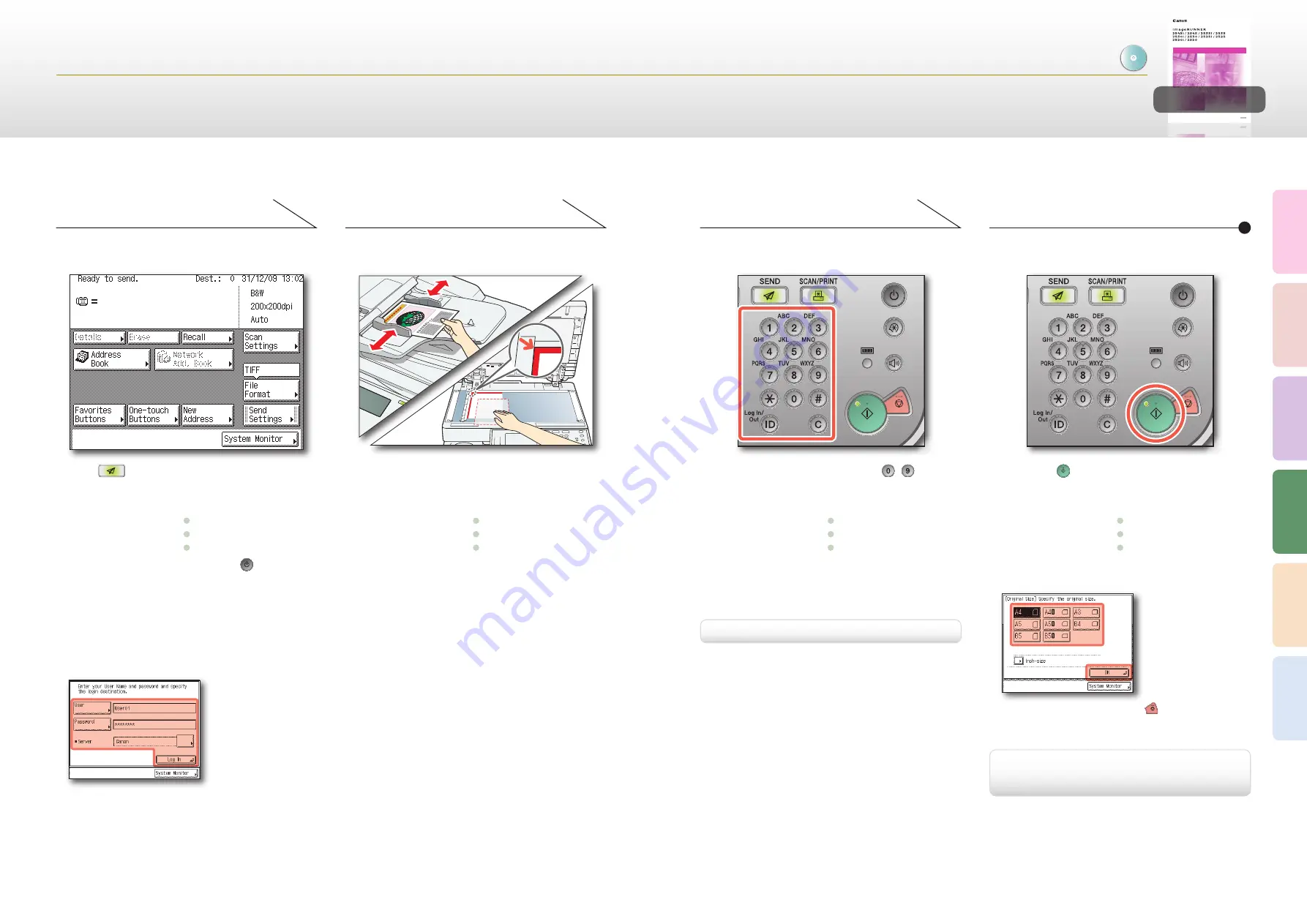 Canon imageRUNNER 2545i Easy Operation Manual Download Page 14