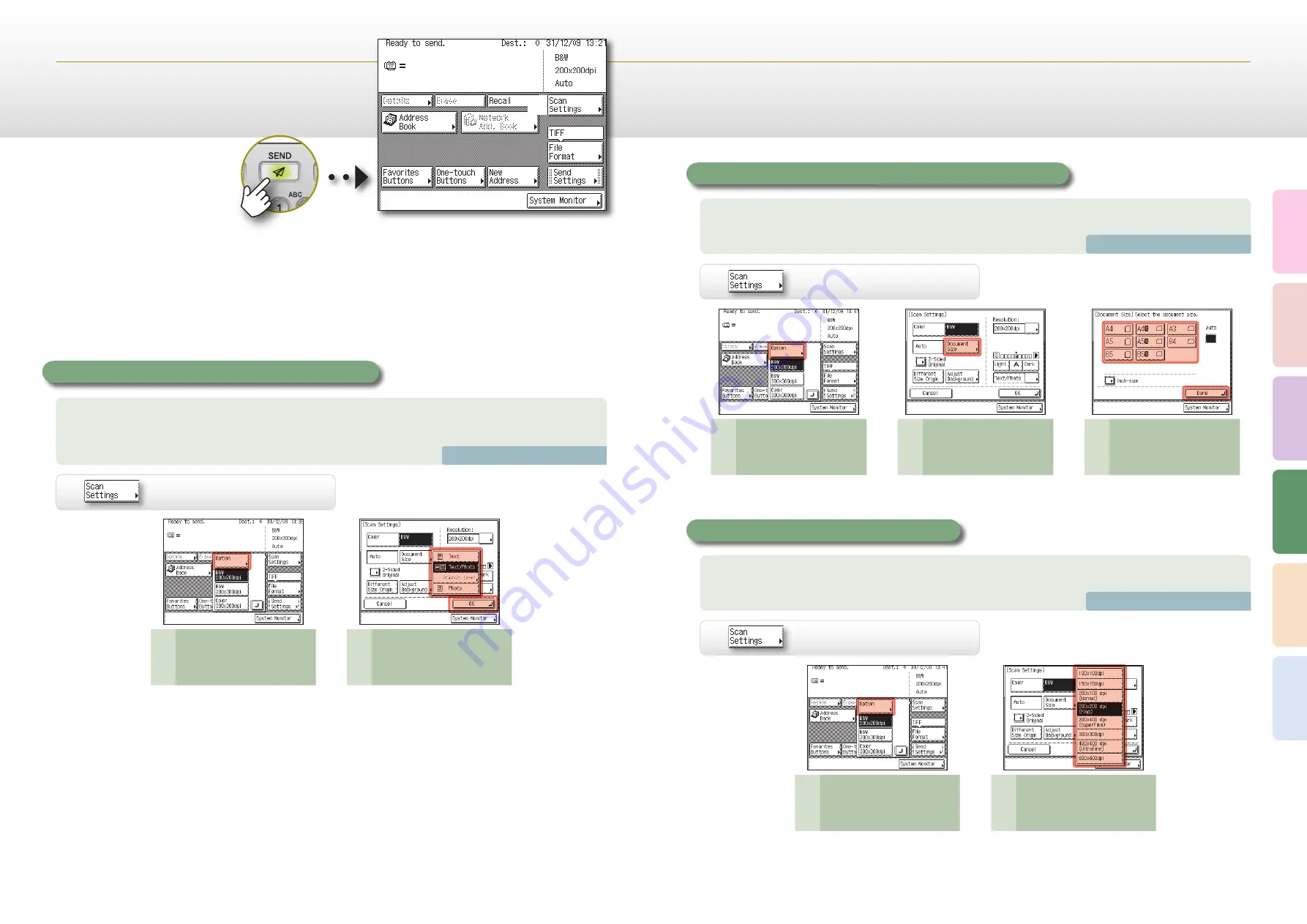 Canon imageRUNNER 2545i Easy Operation Manual Download Page 17