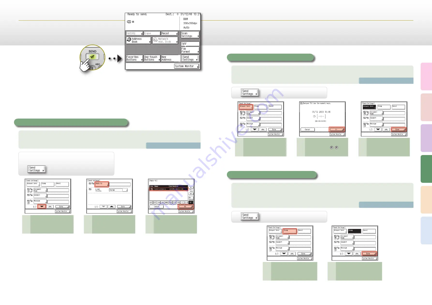 Canon imageRUNNER 2545i Easy Operation Manual Download Page 19