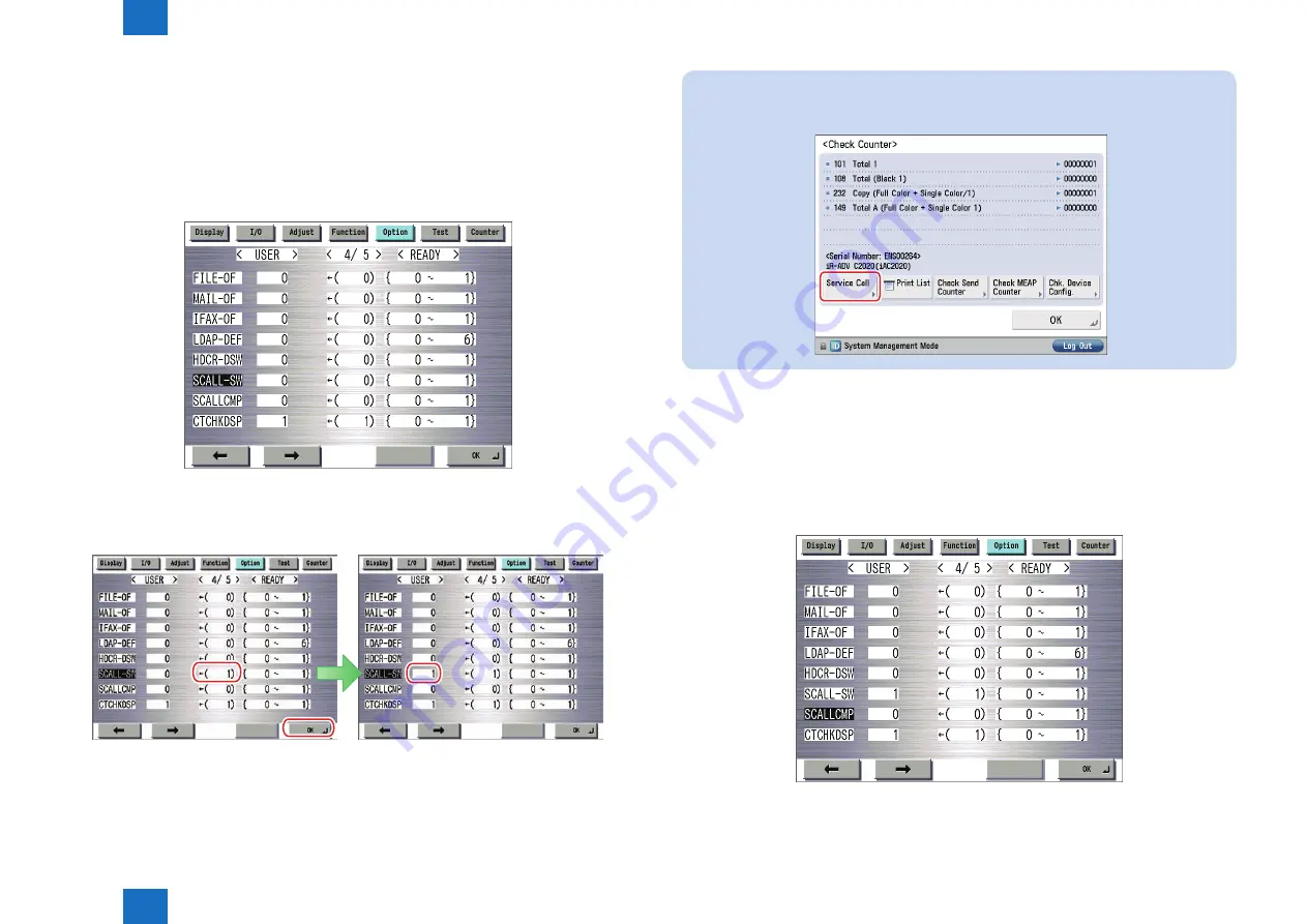 Canon imageRUNNER ADVANCE C2030 Service Manual Download Page 214