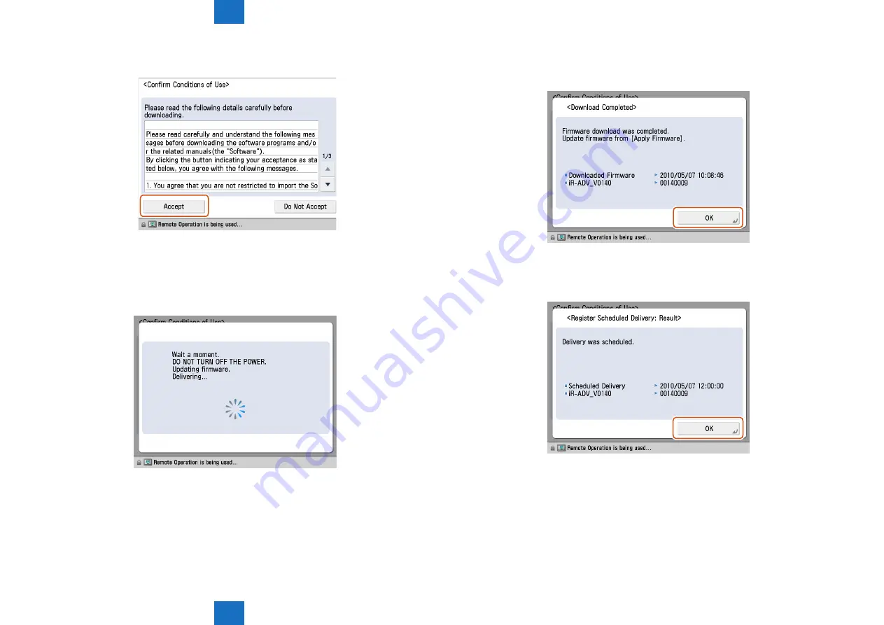 Canon imageRUNNER ADVANCE C2030 Service Manual Download Page 410