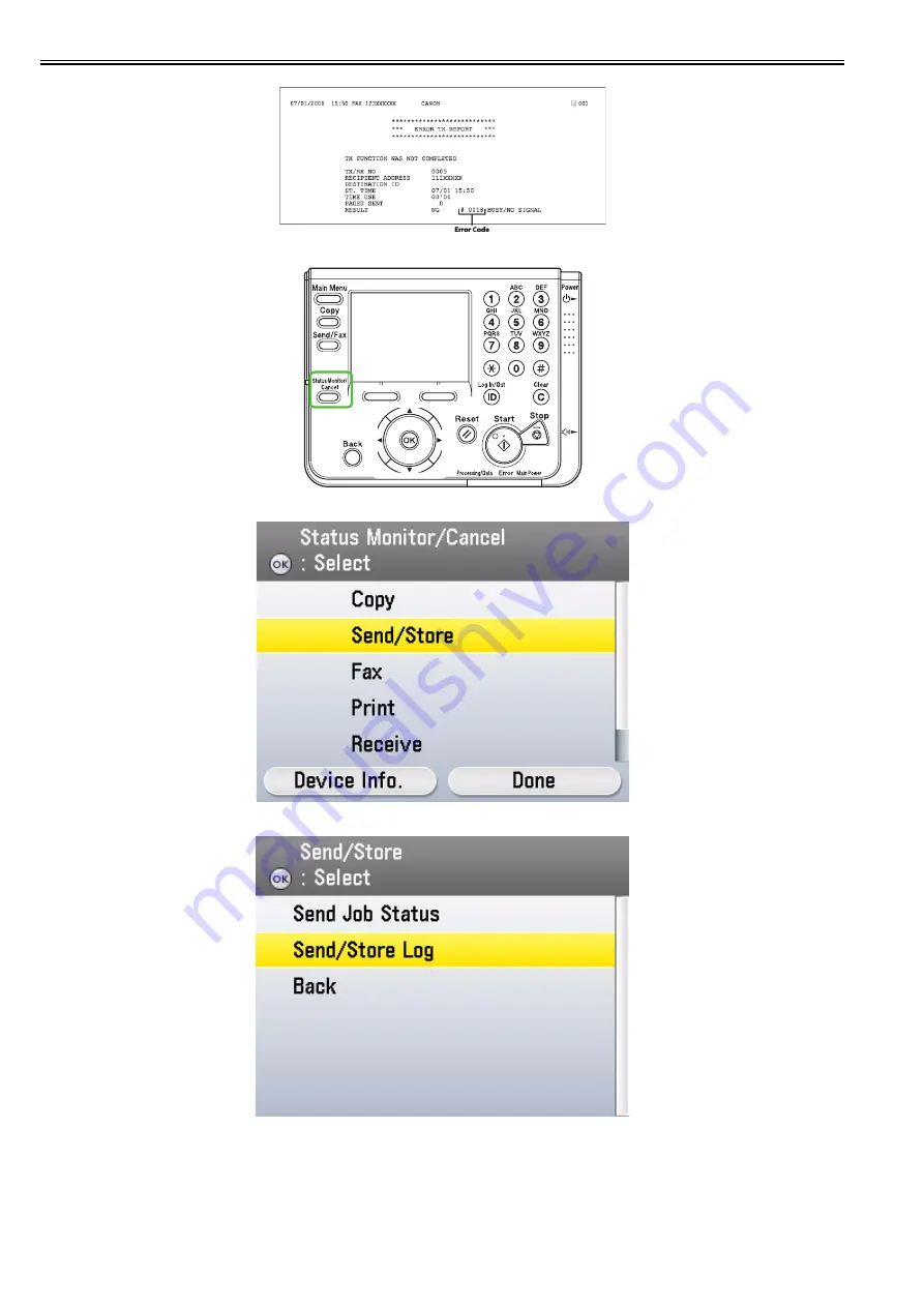 Canon imageRUNNER C1030 Service Manual Download Page 34